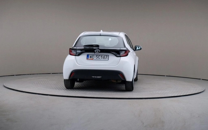 Toyota Yaris cena 64899 przebieg: 36866, rok produkcji 2021 z Warszawa małe 154
